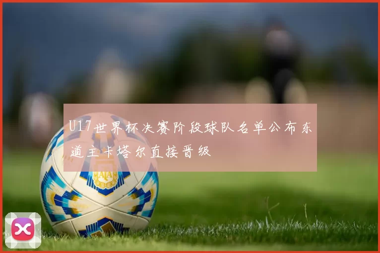 U17世界杯决赛阶段球队名单公布东道主卡塔尔直接晋级